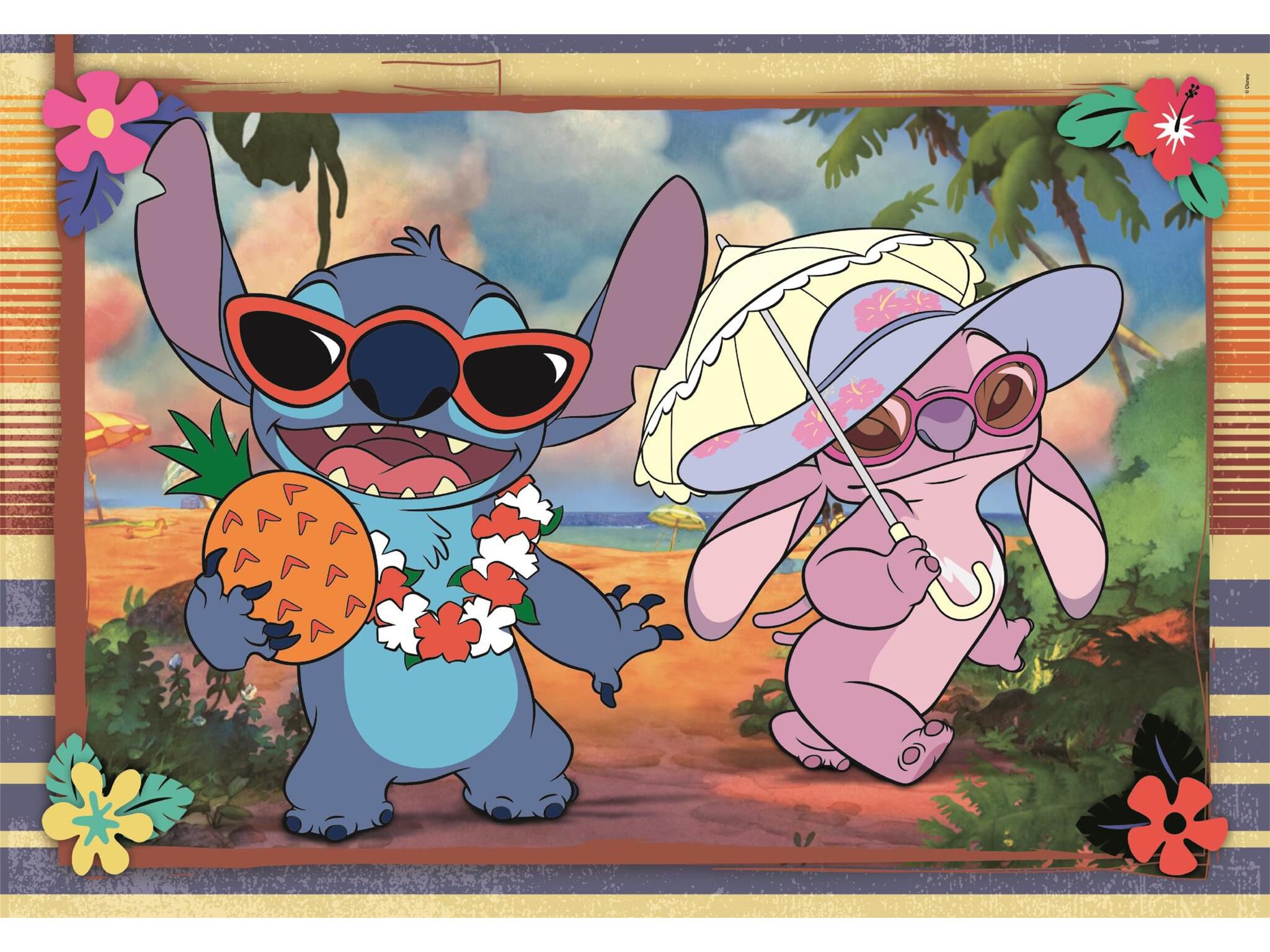 PUZZLE STITCH CLEMENTONI 2X60 PE&Ccedil;AS image number 2