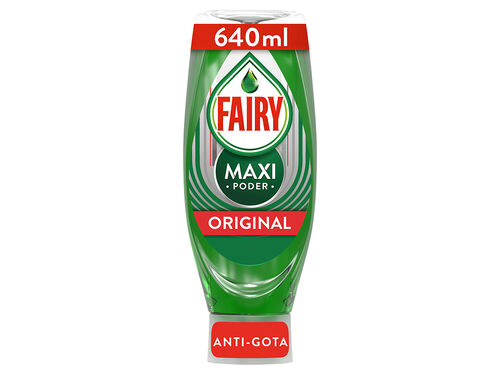 Detergente Manual Loiça Maxi Poder Original Fairy 640 ml