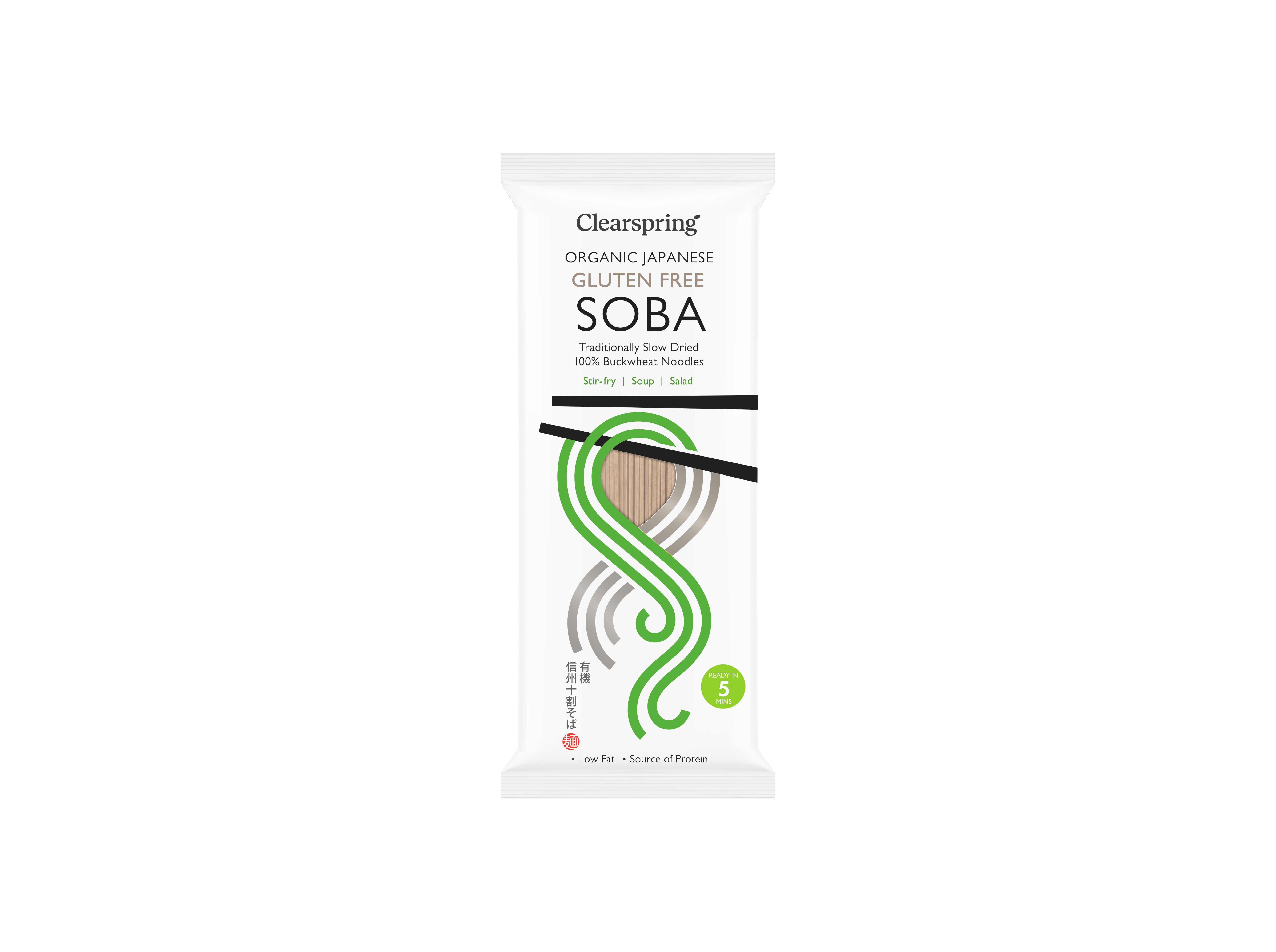 MASSAS NOODLES BIO CLEARSPRING TRIGO SARRACENO 200G image number 1