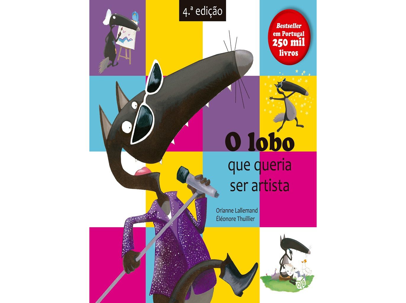 LIVRO O LOBO QUE QUERIA SER UM ARTISTA image number 0