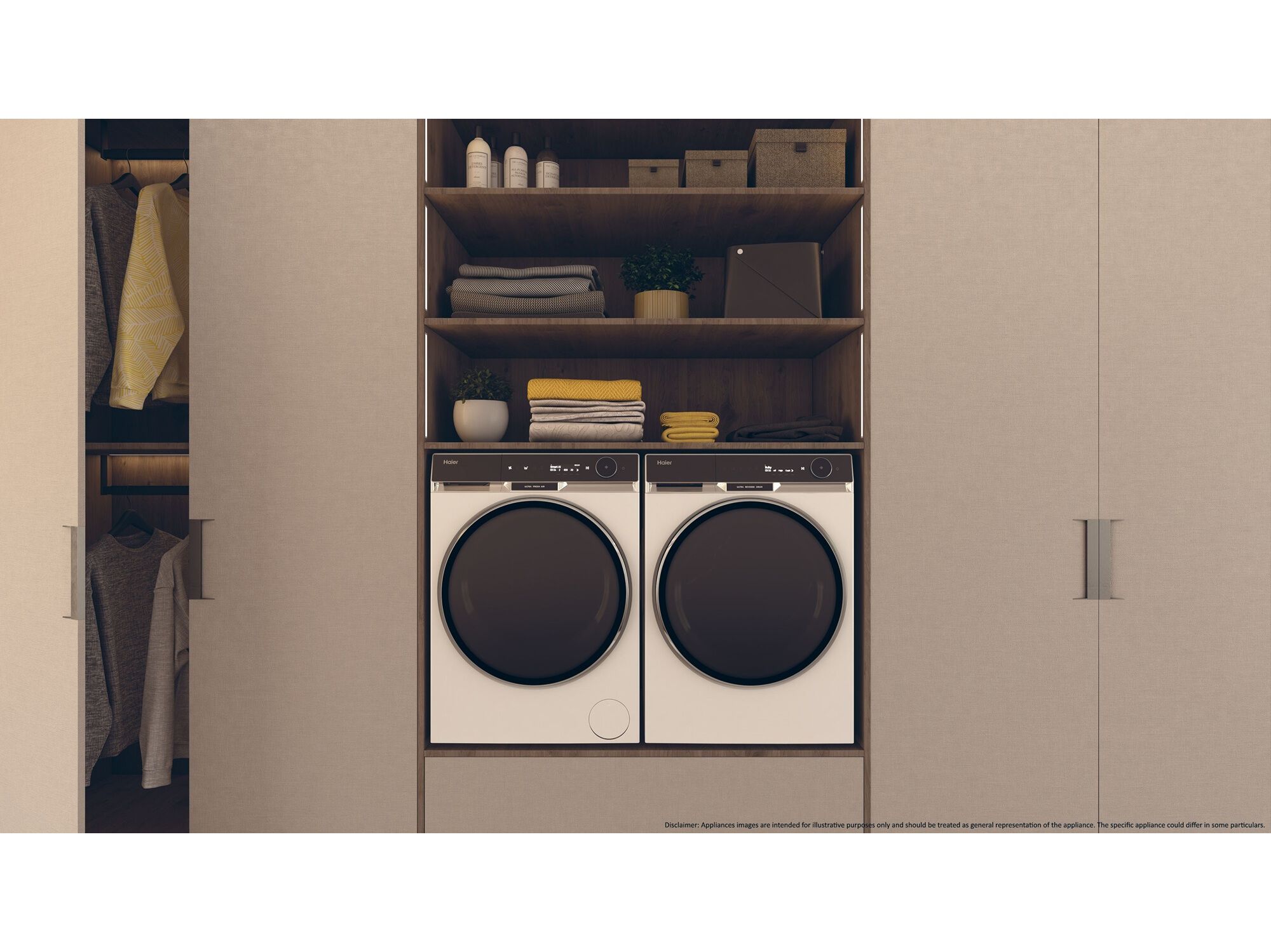 M&Aacute;QUINA DE LAVAR ROUPA HAIER HW100-BD14397U1S - BRANCO A 10KG image number 10