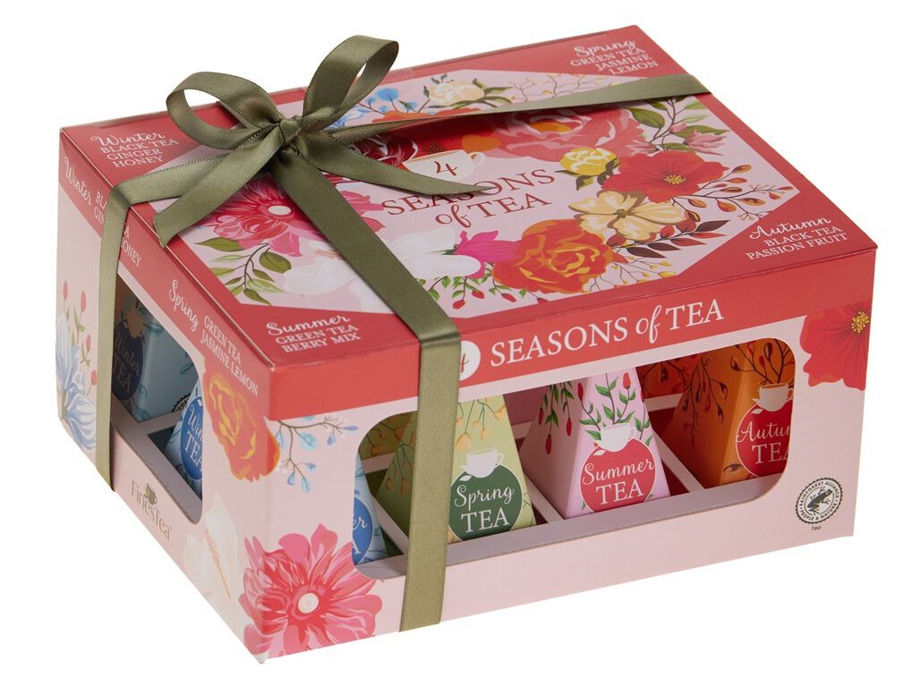 CH&Aacute;S BECKY'S CAIXA COM 4 SABORES 12 UN