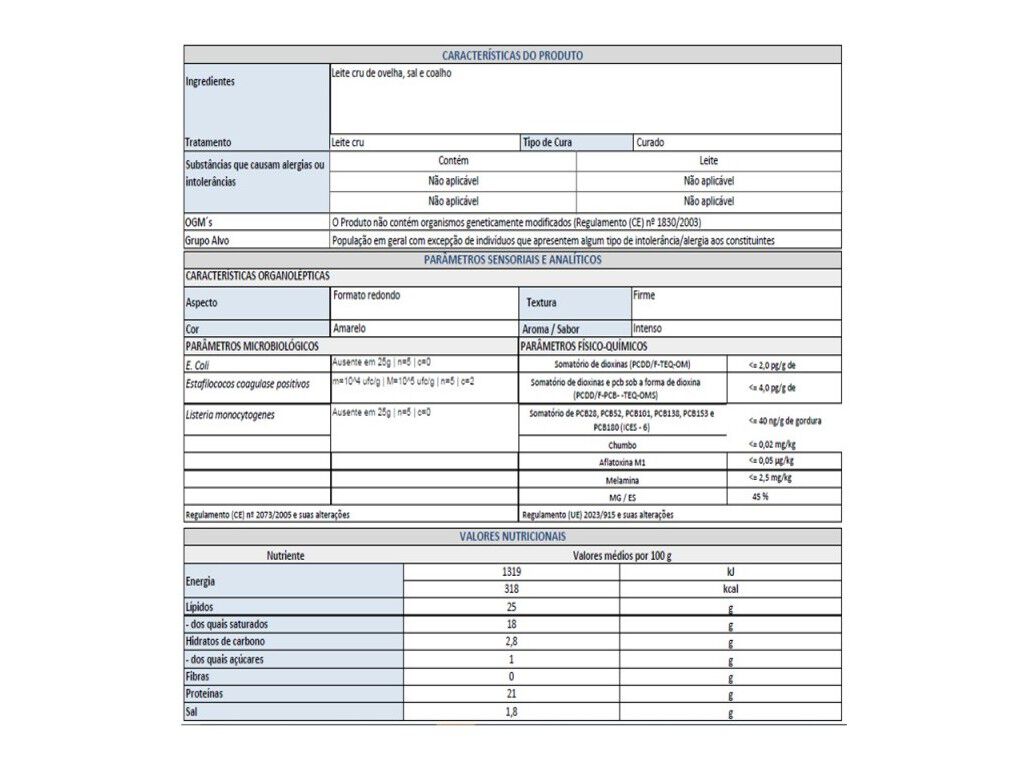 QUEIJO DE OVELHA CURADO HERDADE DA MAIA UN image number 1