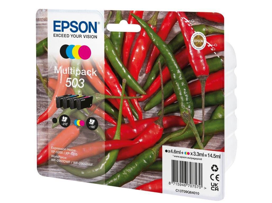 TINTEIRO ORIGINAL EPSON MULTIPACK 4-COLOURS 503 image number 1