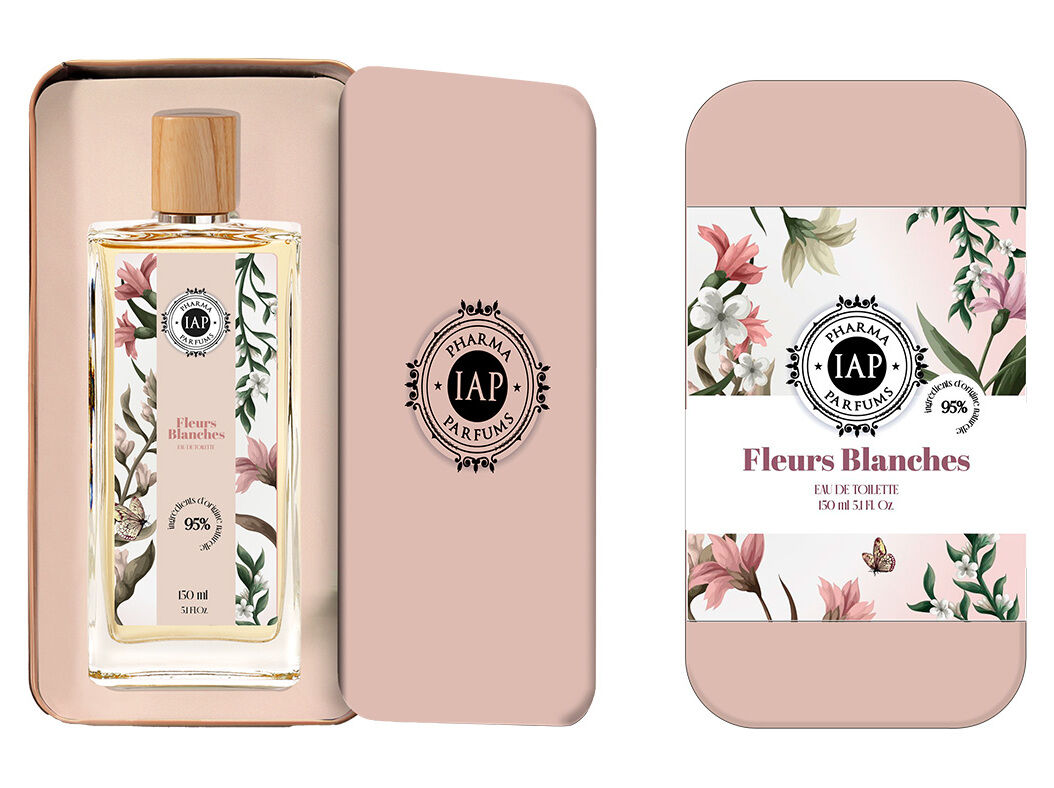 &Aacute;GUA PERFUMADA IAP PHARMA FLORAL FLEURS BLANCHES 150 ML