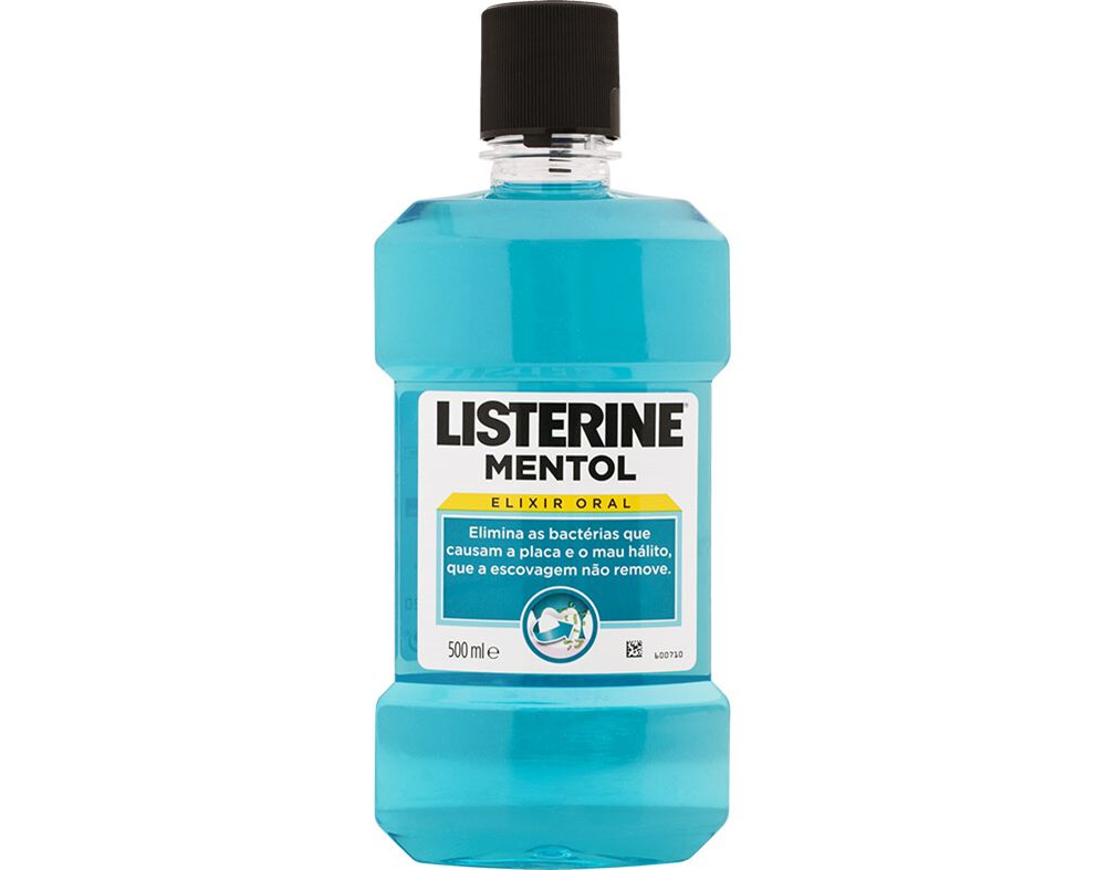 ELIXIR LISTERINE MENTOL 500ML