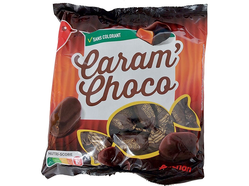 CARAMELOS AUCHAN COBERTURA CHOCOLATE CARAMELO 280G image number 0