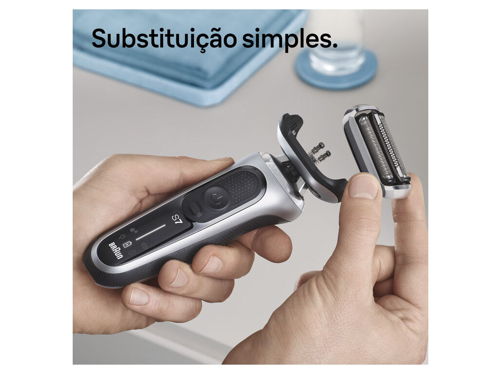 CABE&Ccedil;A DE SUBSTITUI&Ccedil;&Atilde;O PARA M&Aacute;QUINA DE BARBEAR BRAUN SERIES 7 73S image number 5