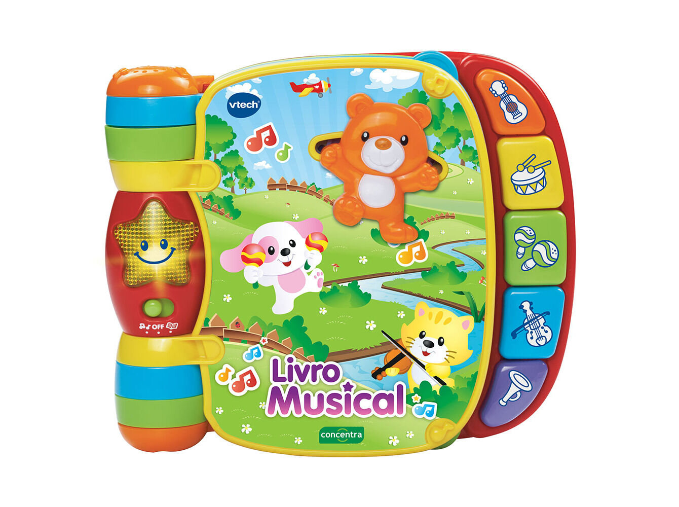 LIVRO MUSICAL V-TECH BABY image number 1