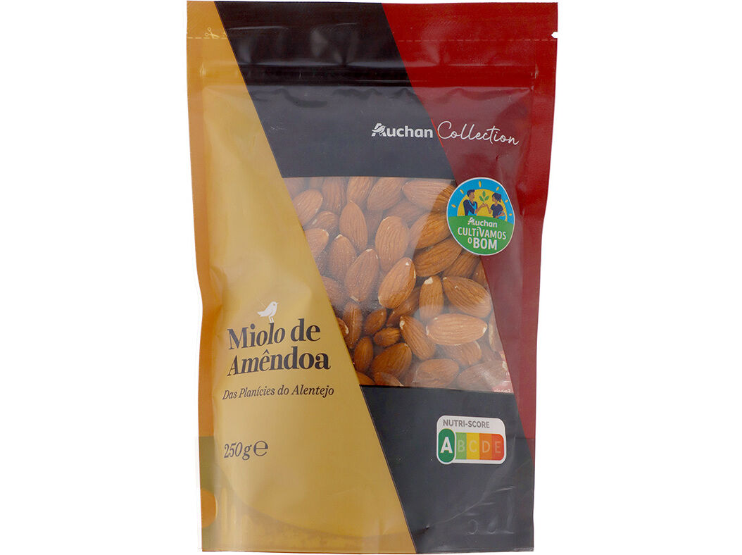 MIOLO DE AM&Ecirc;NDOA DO ALENTEJO AUCHAN COLLECTION CULTIVAMOS O BOM 250G image number 0