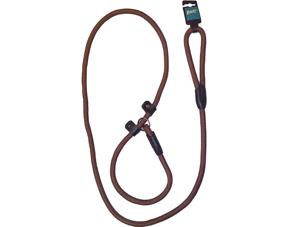 TRELA PET+ COM ESTRANGULADOR REDONDA CASTANHO 13MMX200CM image number 0