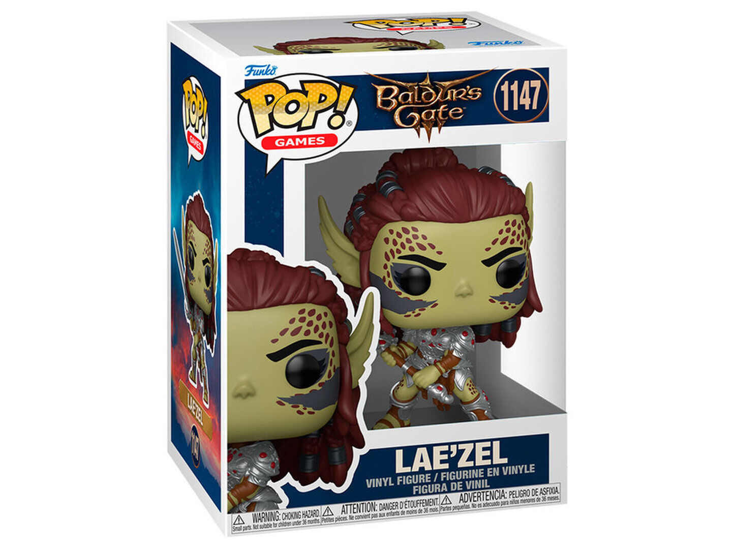 FIGURA POP! FUNKO BG3 S2- LAE'ZEL W/S image number 0