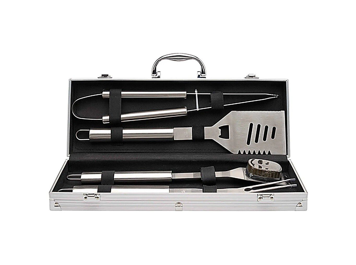 SET 4 TALHERES METAL TOPBRANDS COM CAIXA DE METAL image number 1