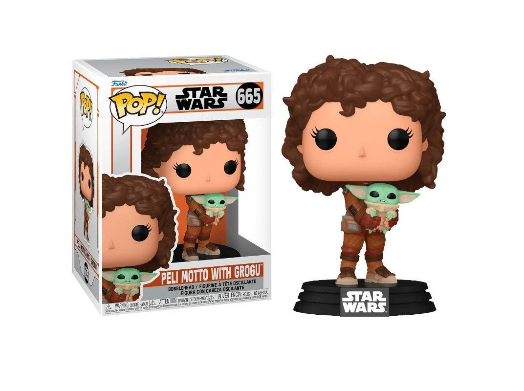 FIGURA FUNKO POP! PELI MOTTO W/GROGU image number 0