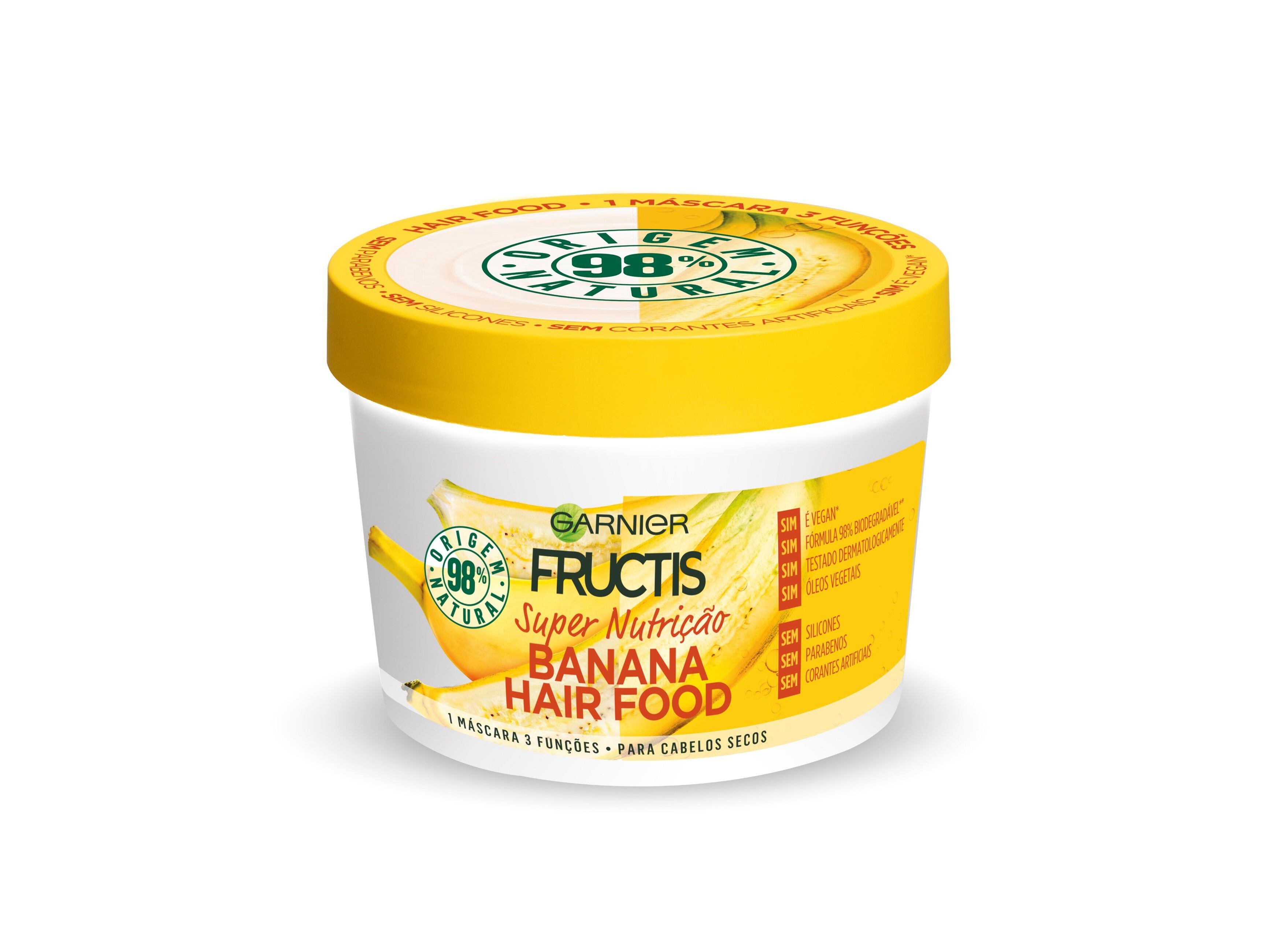 M&Aacute;SCARA FRUCTIS HAIR FOOD BANANA 400ML image number 0