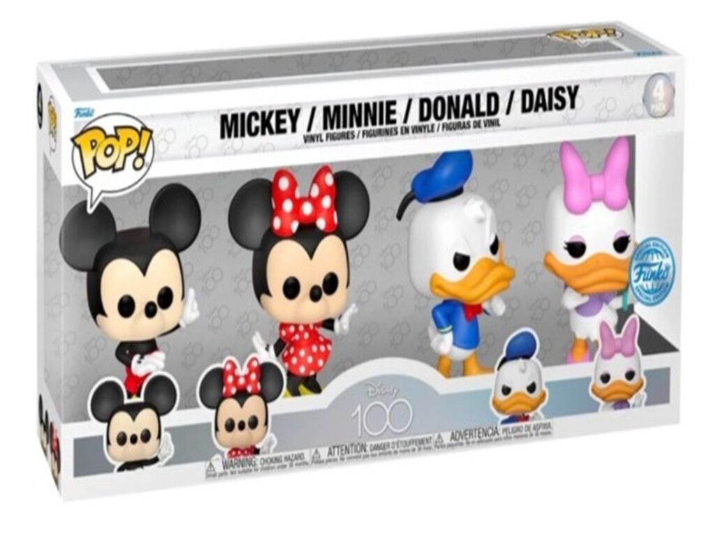 FIGURA FUNKO POP! PACK 4 DISNEY FUNKO CLASSICS image number 0