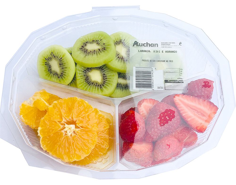 LARANJA KIWI MORANGO PEDA&Ccedil;OS KG image number 0