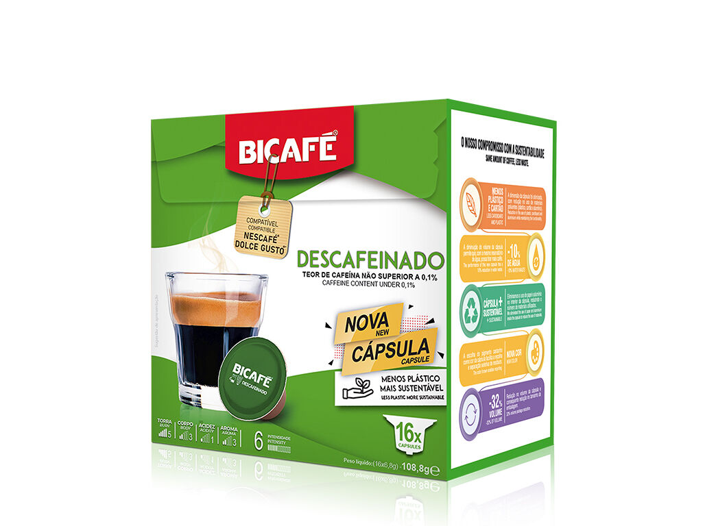 C&Aacute;PSULAS CAF&Eacute; BICAF&Eacute; DESCAFEINADO DG 16 UN image number 1