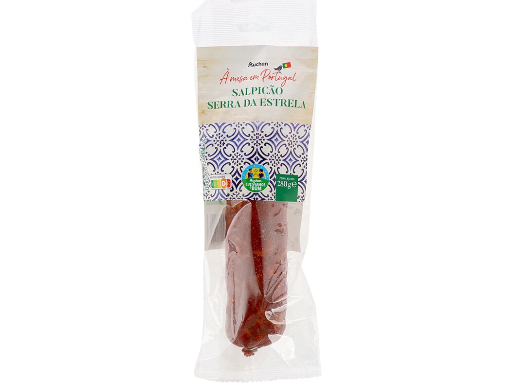 SALPIC&Atilde;O AUCHAN &Agrave; MESA EM PORTUGAL CULTIVAMOS O BOM SERRA DA ESTRELA 280 G