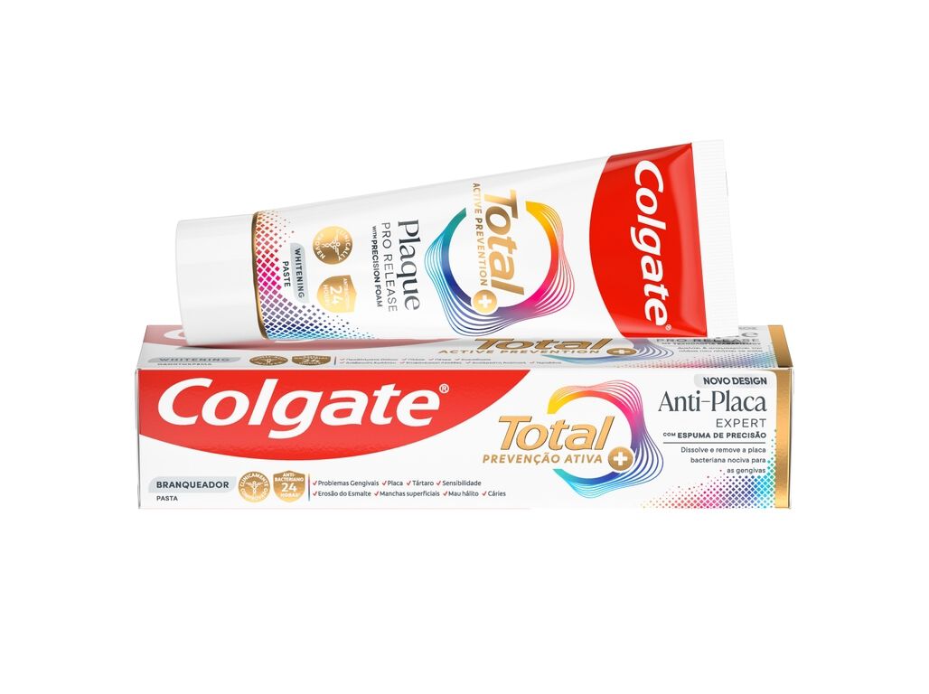 PASTA DENT&Iacute;FRICA COLGATE TOTAL PLAQUE WHITE 75ML image number 0