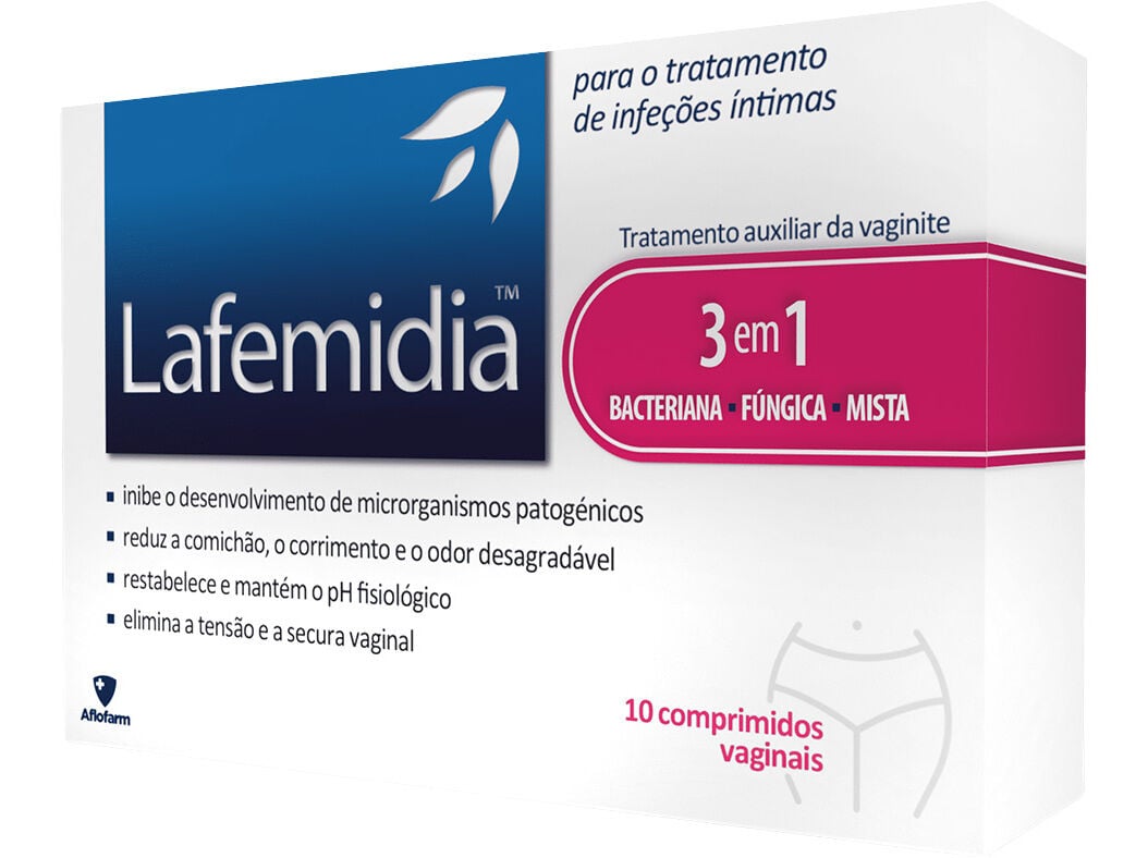 SUPLEMENTO LAFEMIDIA COMPRIMIDOS VAGINAIS 10UN DM