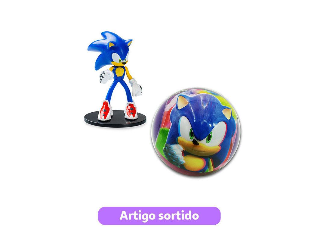 FIGURA SURPRESA SONIC ARTICULADA MODELOS SORTIDOS image number 0