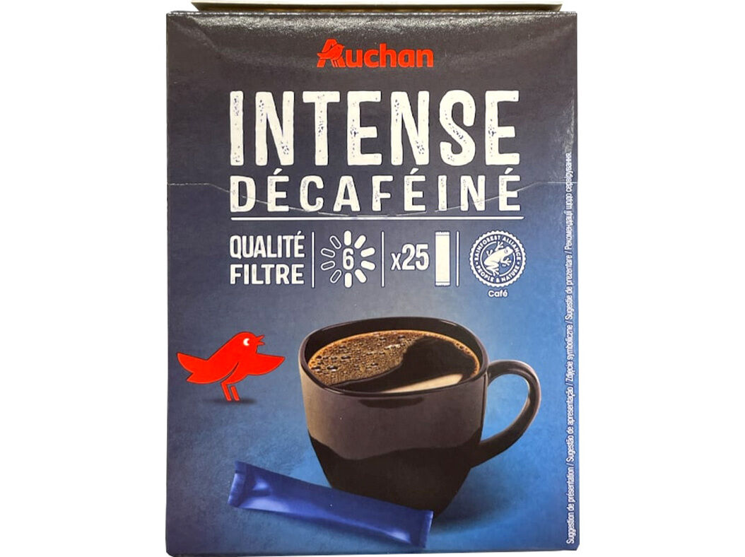 CAF&Eacute; AUCHAN SOL&Uacute;VEL GOLD INTENSO DESCAFEINADO INTENSIDADE 6 25UN image number 0