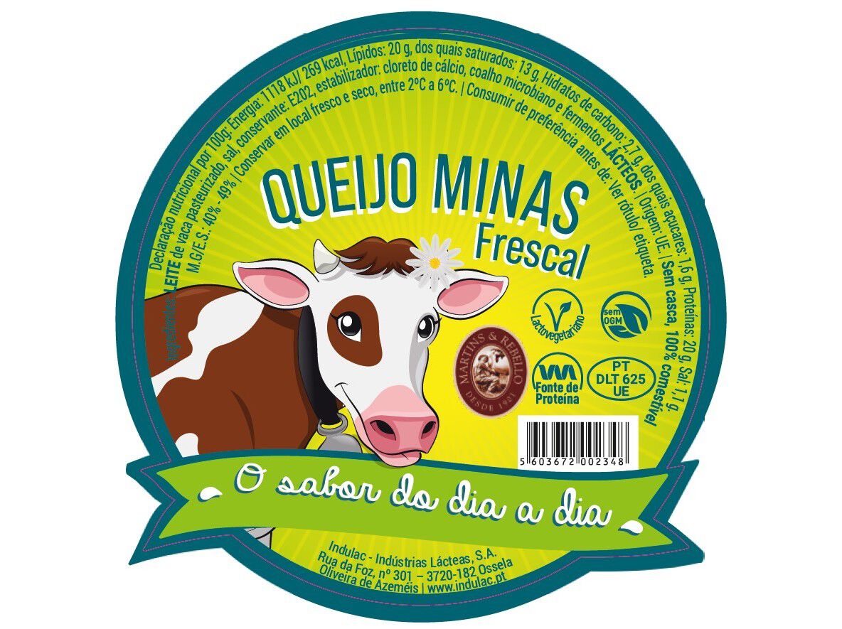 QUEIJO MINAS FRESCAL INDULAC UN image number 1