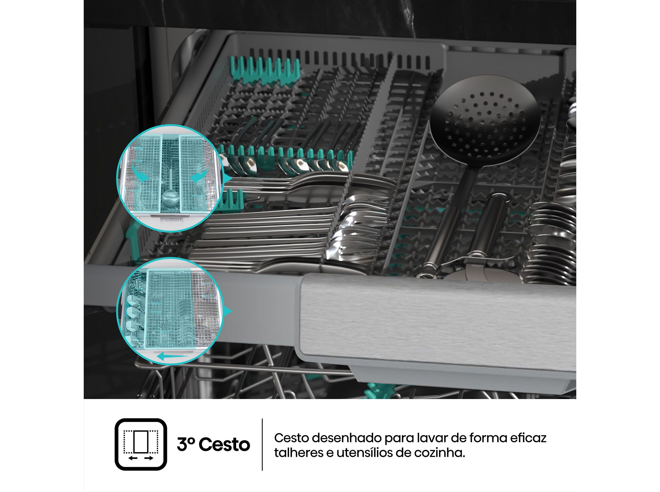 M&Aacute;QUINA LAVAR LOI&Ccedil;A HISENSE HS673A90X&nbsp; CLASSE A 16 CONJ. image number 11