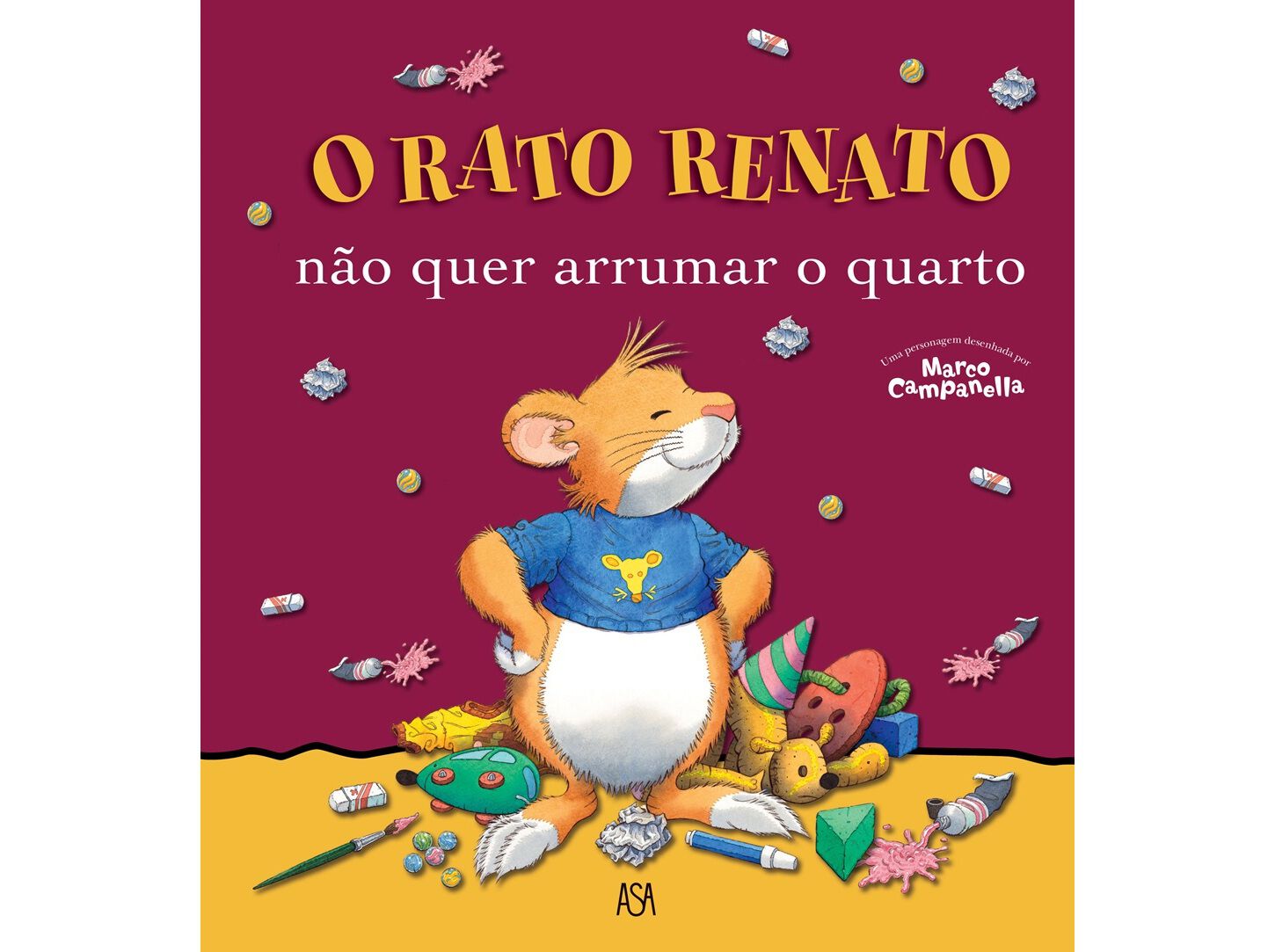LIVRO O RATO RENATO 21 - N&Atilde;O QUER ARRUMAR O QUARTO image number 0