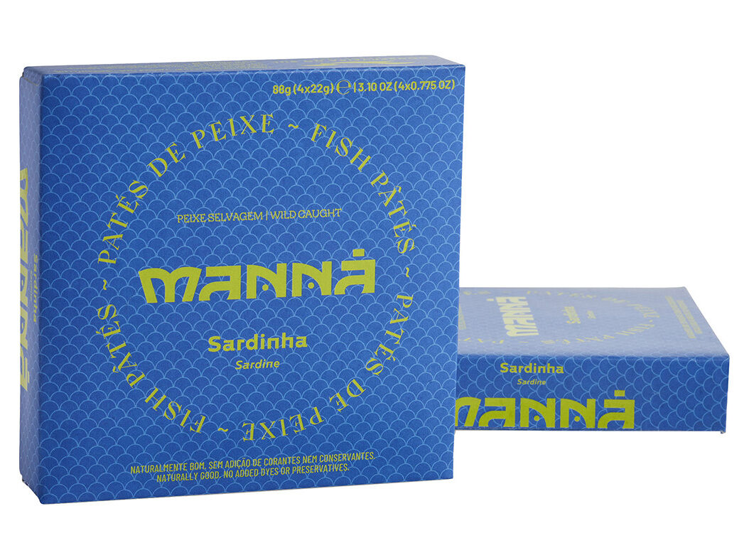 PAT&Ecirc; SARDINHA MANNA 4X22G image number 0