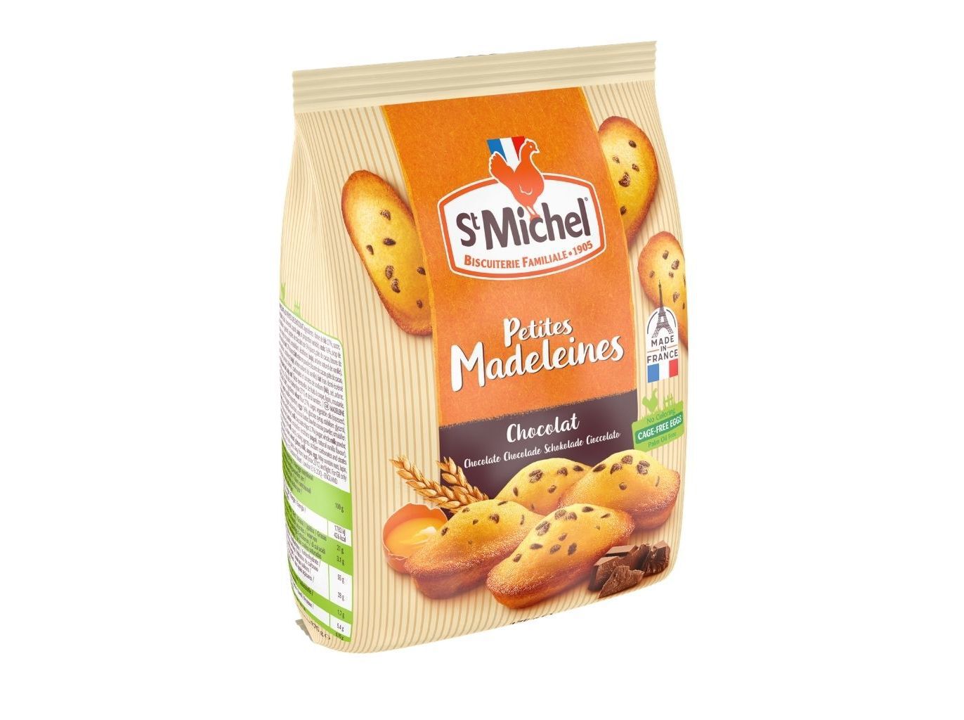 MINI MADALENAS ST.MICHEL PEPITA DE CHOCOLATE 175G image number 0
