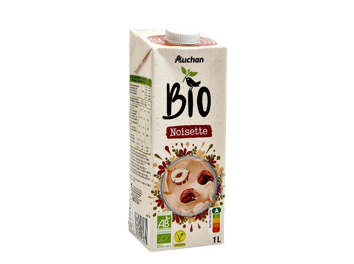 BEBIDA AUCHAN AVEL&Atilde; BIO 1L