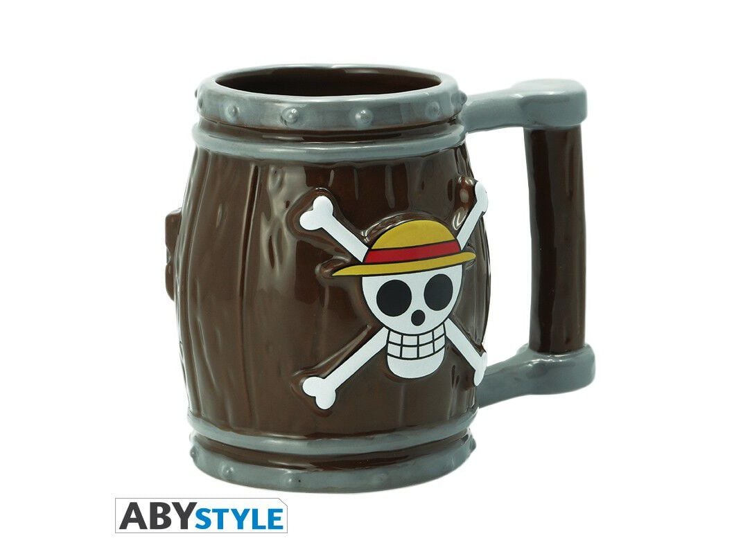CANECA 3D BARREL ABYSTYLE ONE PIECE 350ML image number 0