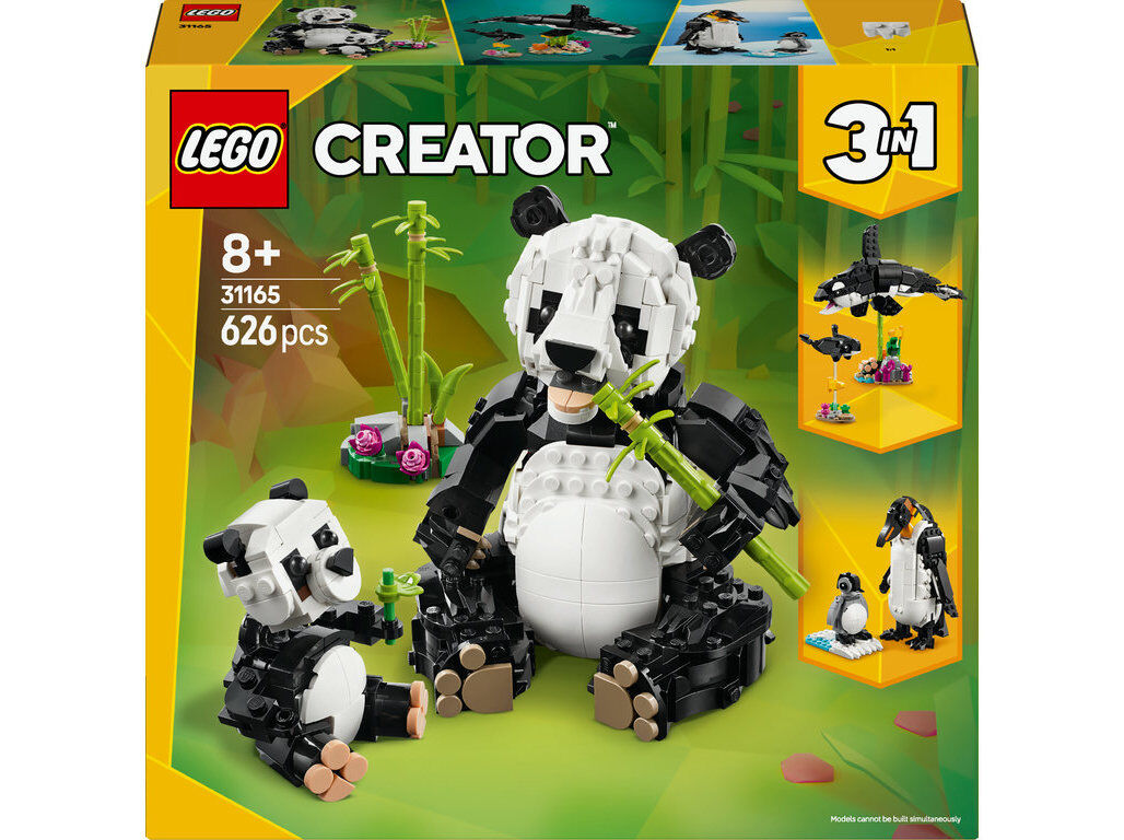 FAM&Iacute;LIA DE PANDAS LEGO LEGO CREATOR 31165 image number 0