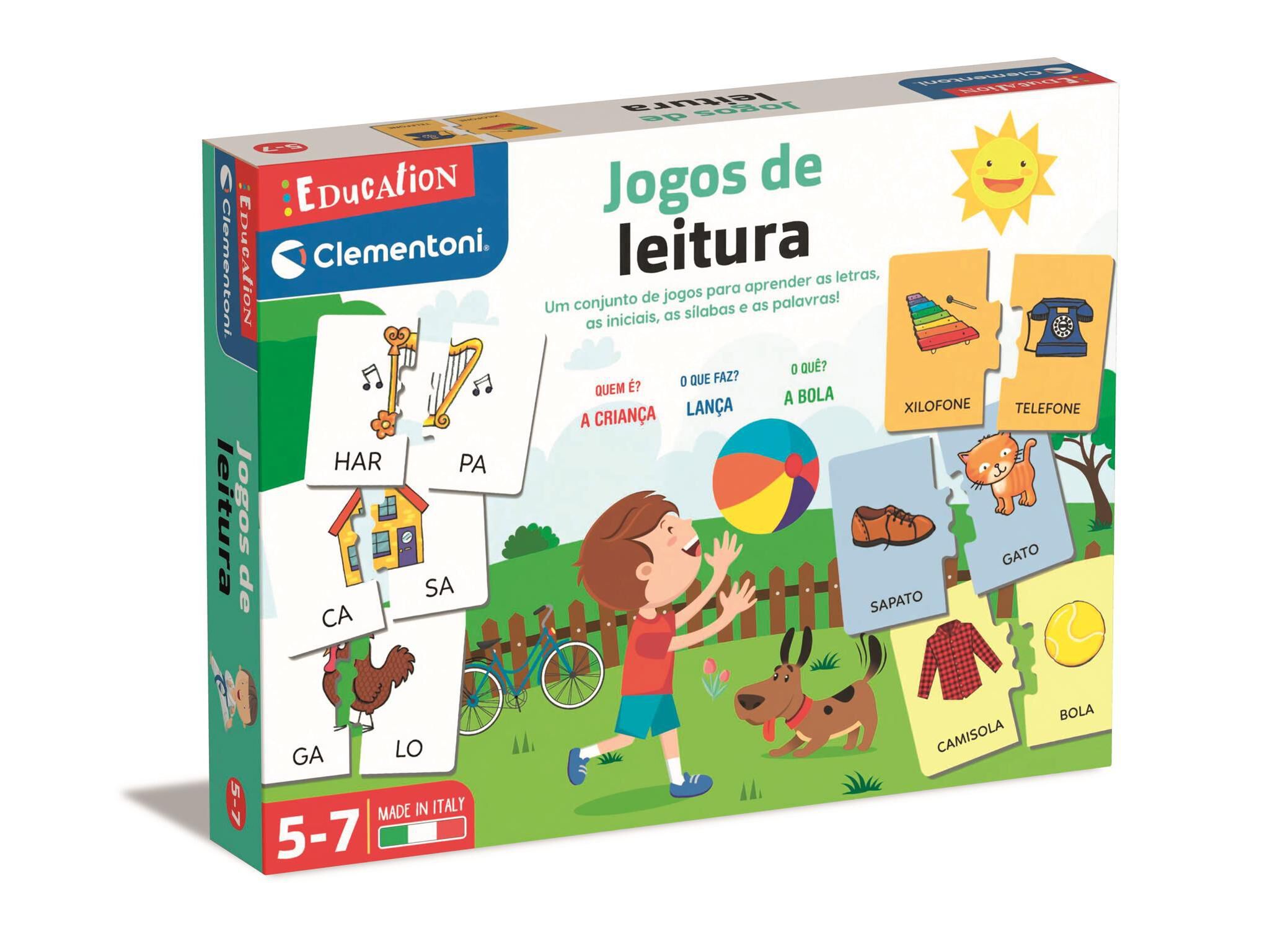 JOGOS DE LEITURA CLEMENTONI