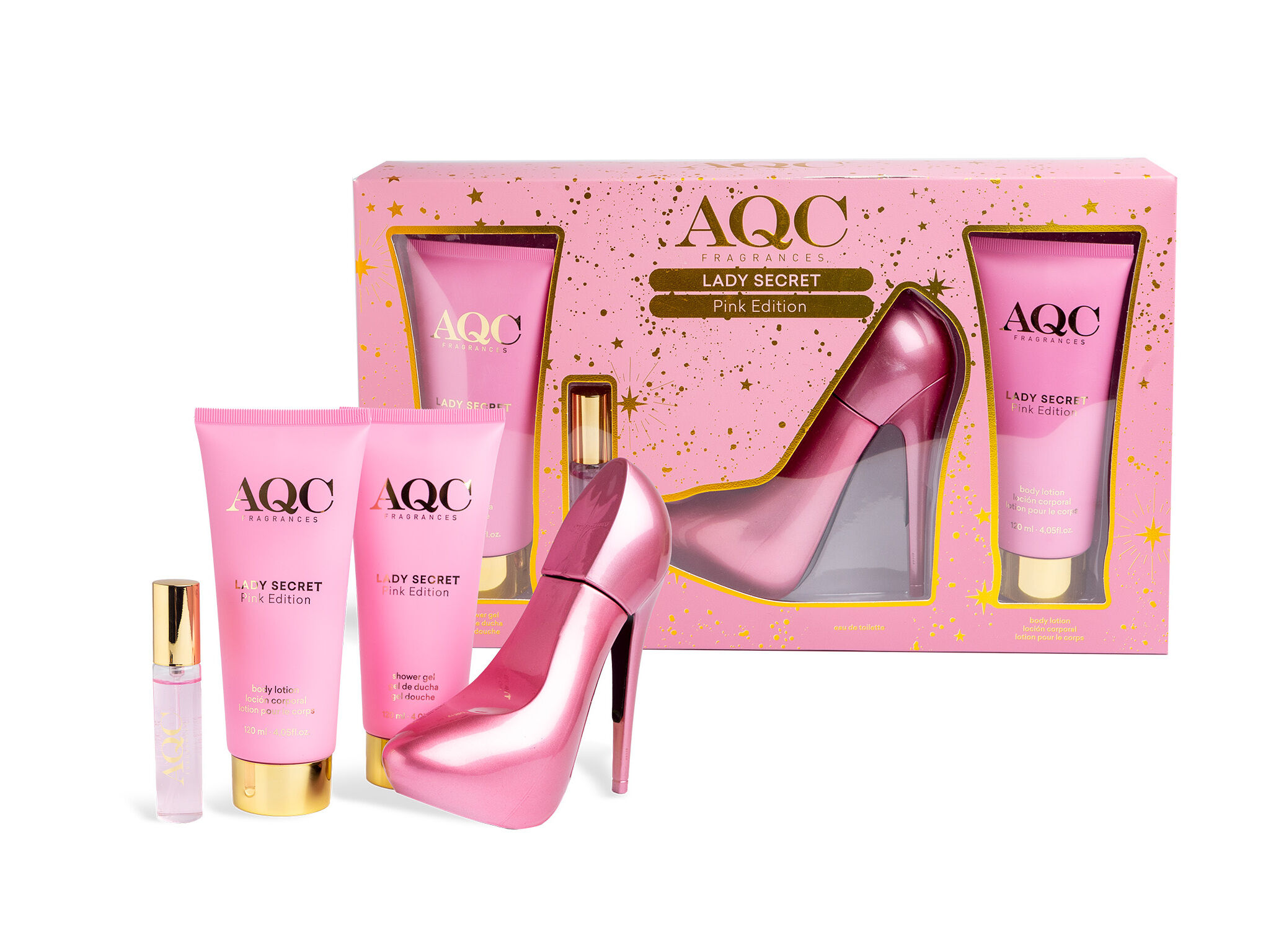 COFFRET AQC FRAGRANCES PINK EDITION