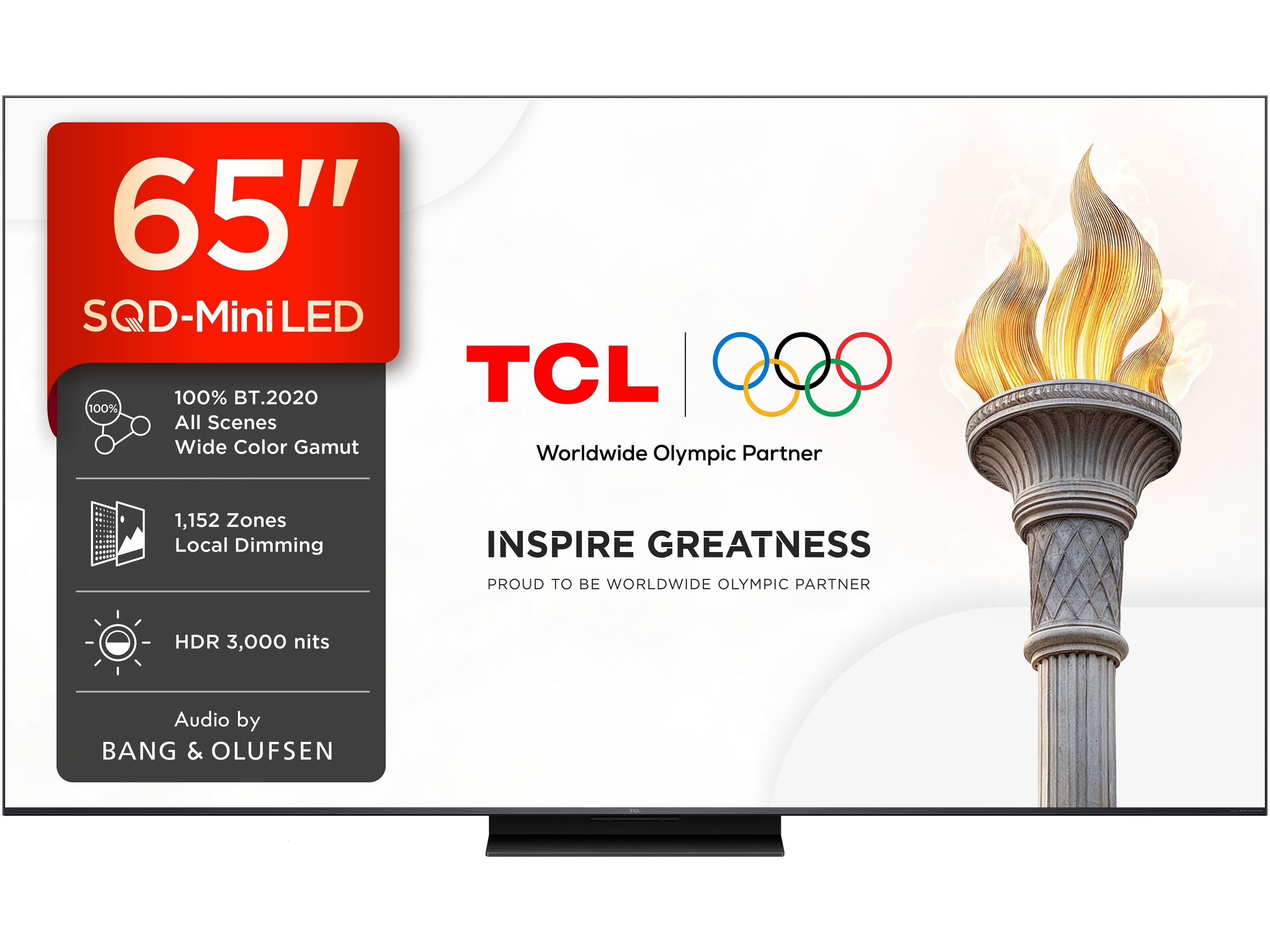 TV MINILED TCL 65C7L SQD ( 65" 144HZ GOOGLE TV 165CM)