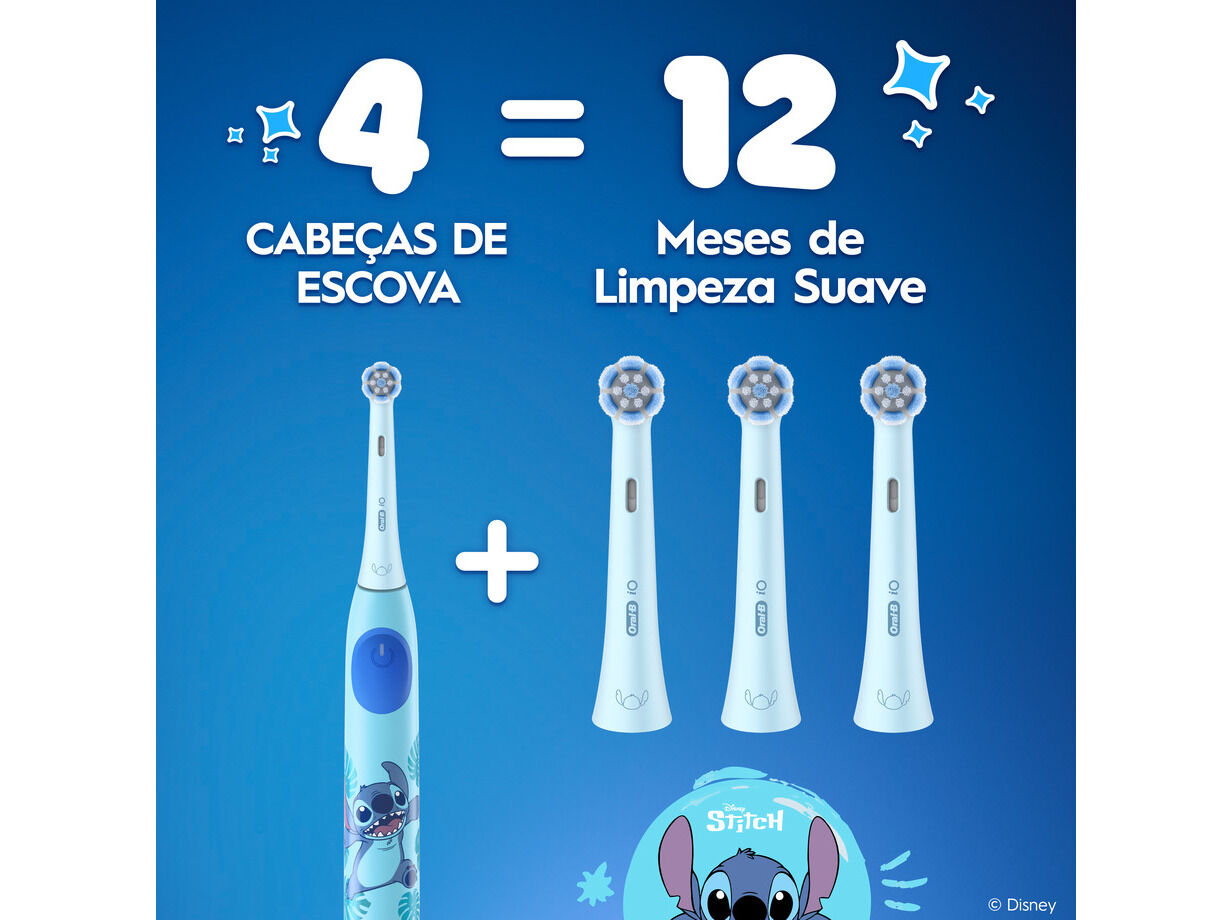 RECARGA ORAL B IO KIDS 6+ STITCH 4UN image number 6