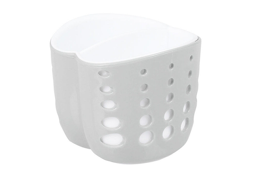 SUPORTE PARA ESPONJA ACTUEL EM PL&Aacute;STICO BRANCO image number 0