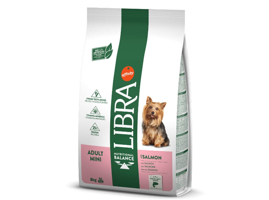 RA&Ccedil;&Atilde;O PARA C&Atilde;O MINI LIBRA SALM&Atilde;O 8KG