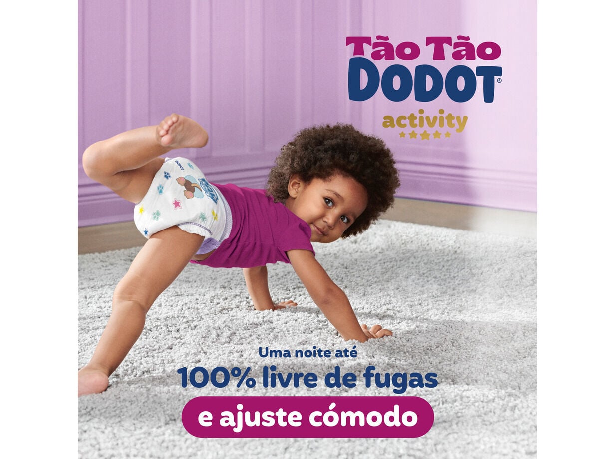 FRALDAS DODOT ACTIVITY EXTRA BOX T4 144UN image number 2