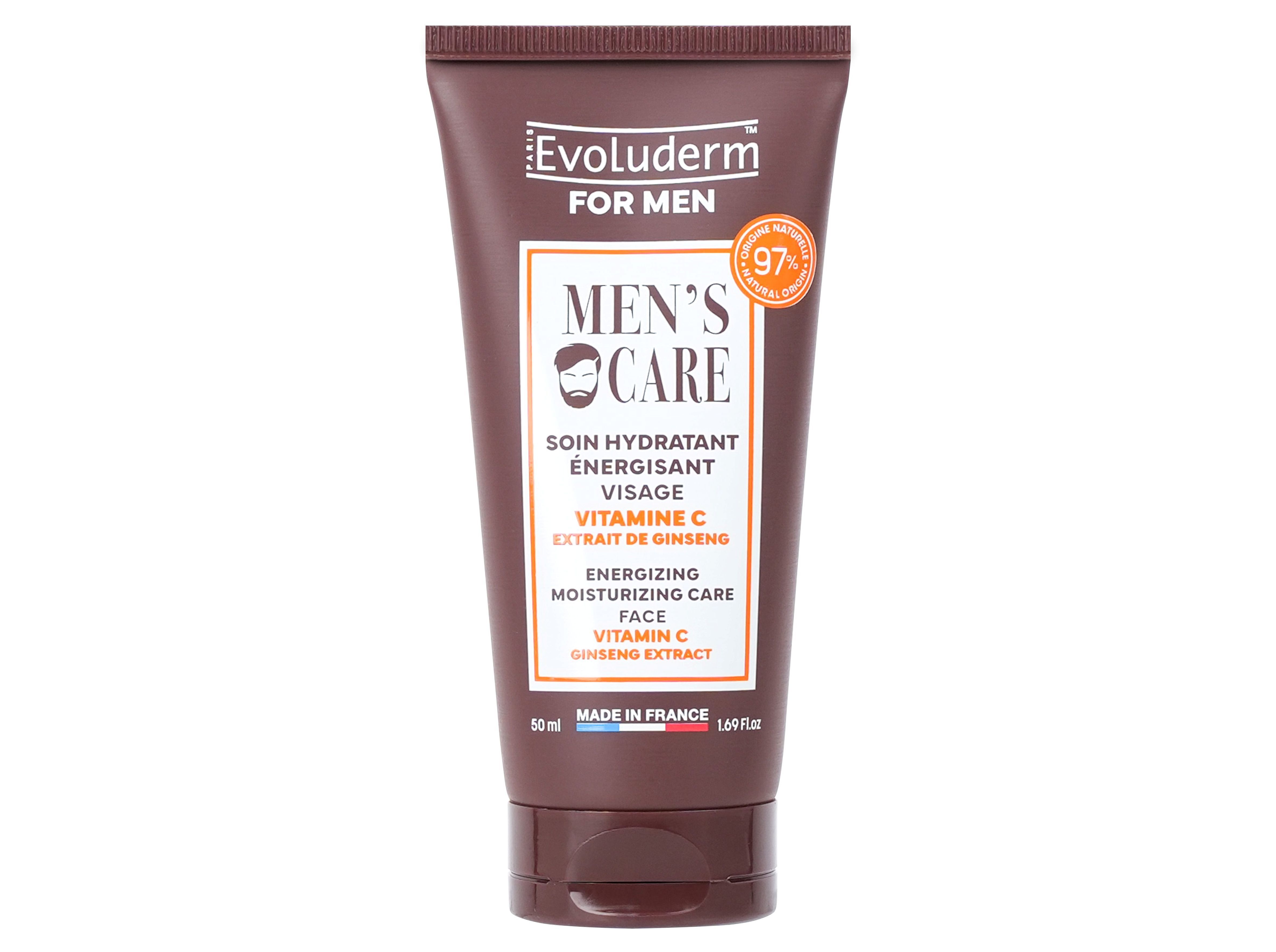 CREME DE ROSTO EVOLUDERM MEN VITAMINA C GINSENG 50ML image number 0