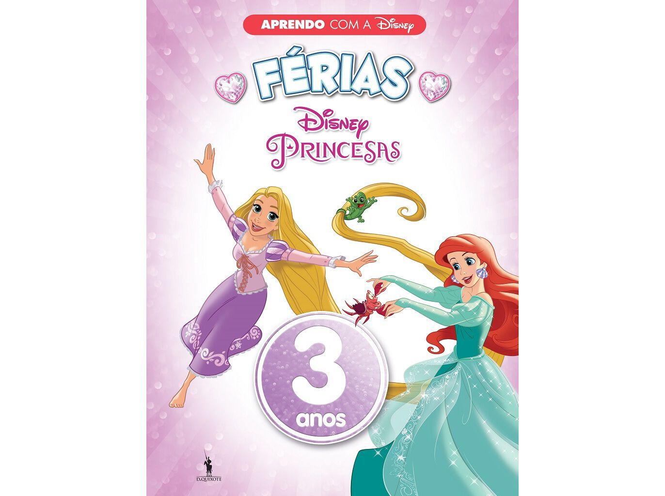 LIVRO APRENDO COM A DISNEY F&Eacute;RIAS PRINCESAS 3 ANOS