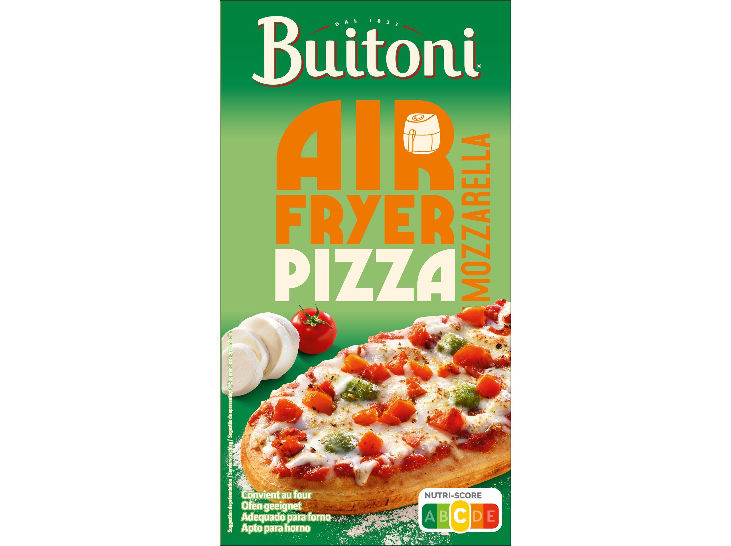 PIZZA BUITONI AIRFRYER MOZZARELLA 195G image number 0