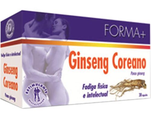 SUPLEMENTO FORMA+ GINSENG COREANO 30 CAPS image number 0
