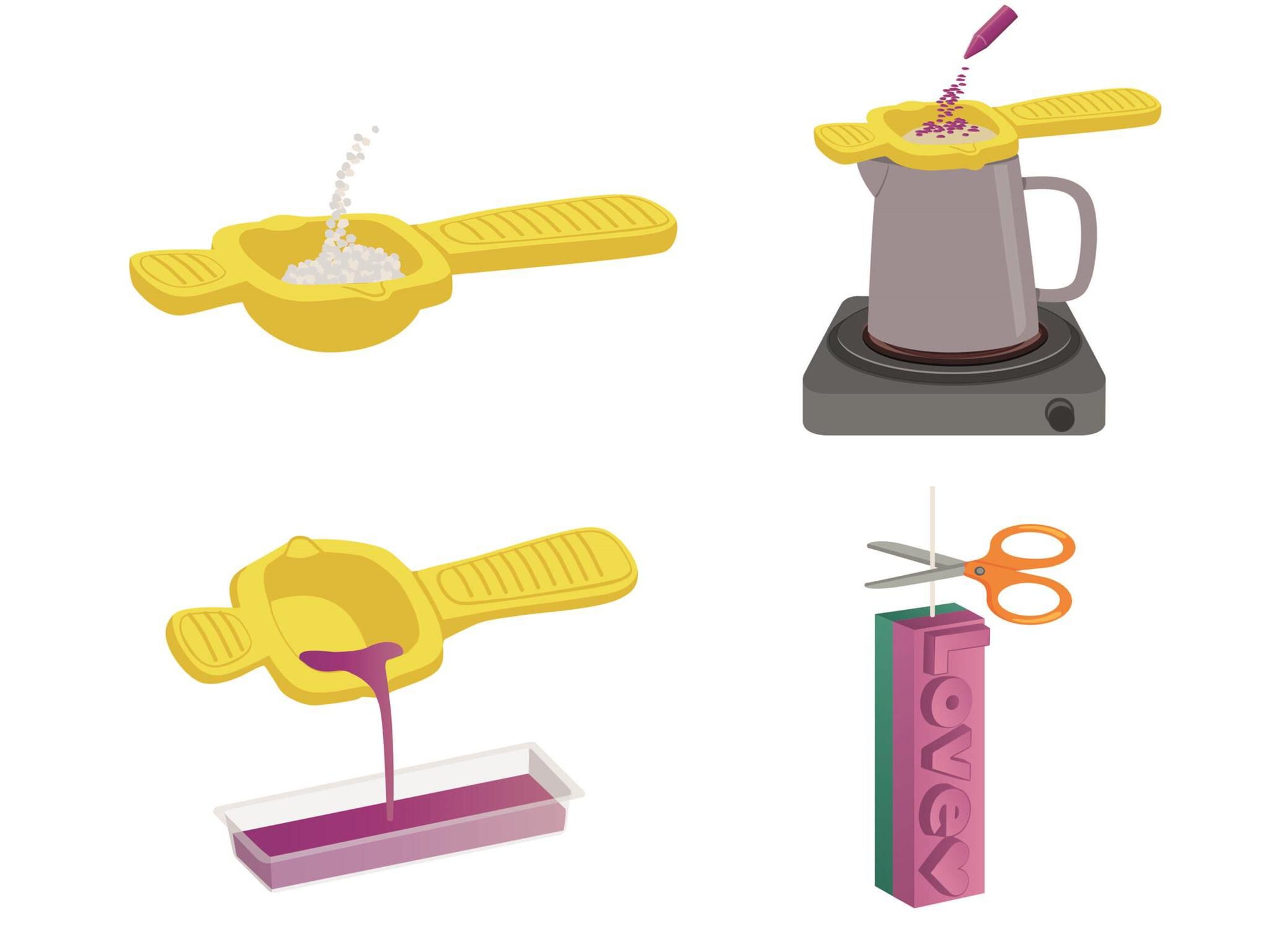 IDEA CLEMENTONI CREATE YOUR CANDLES MODELOS SORTIDOS image number 3