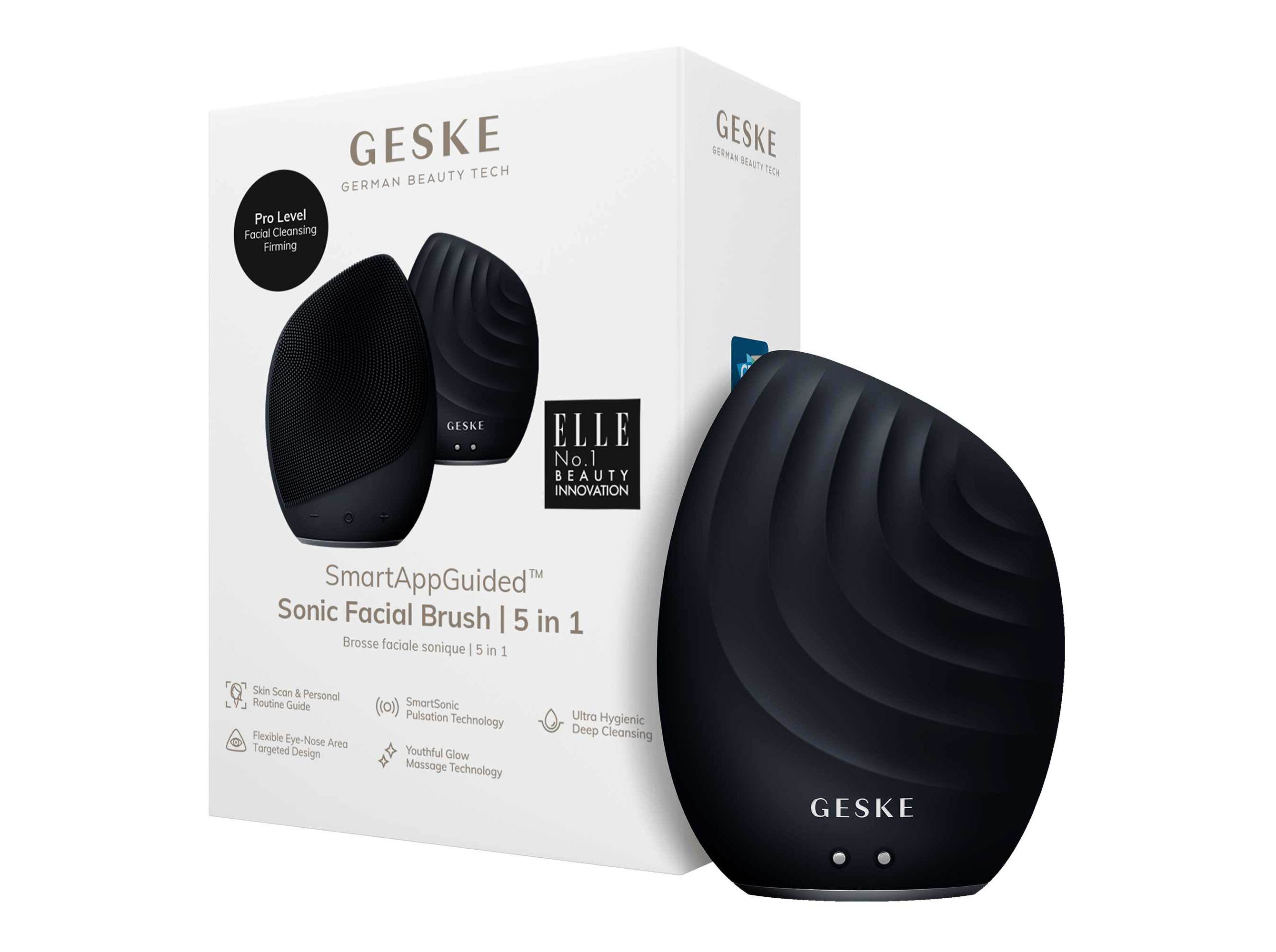 ESCOVA FACIAL GESKE SONIC 5EM1 PRETA