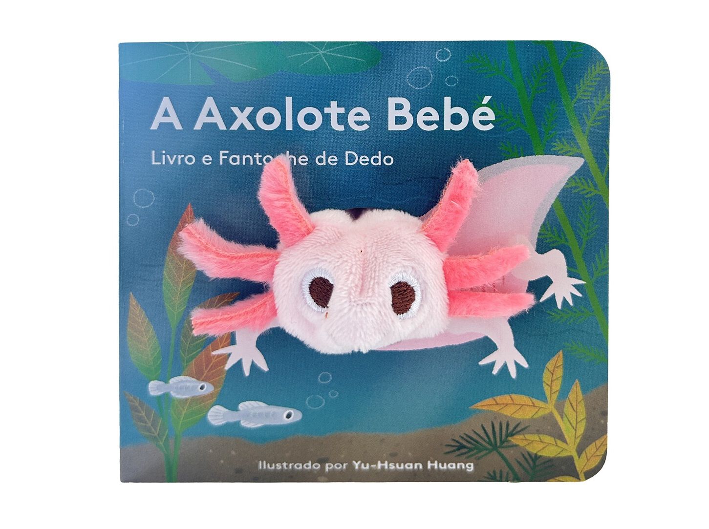 LIVRO A AXOLOTE BEB&Eacute; - LIVRO E FANTOCHE DE DEDO image number 0