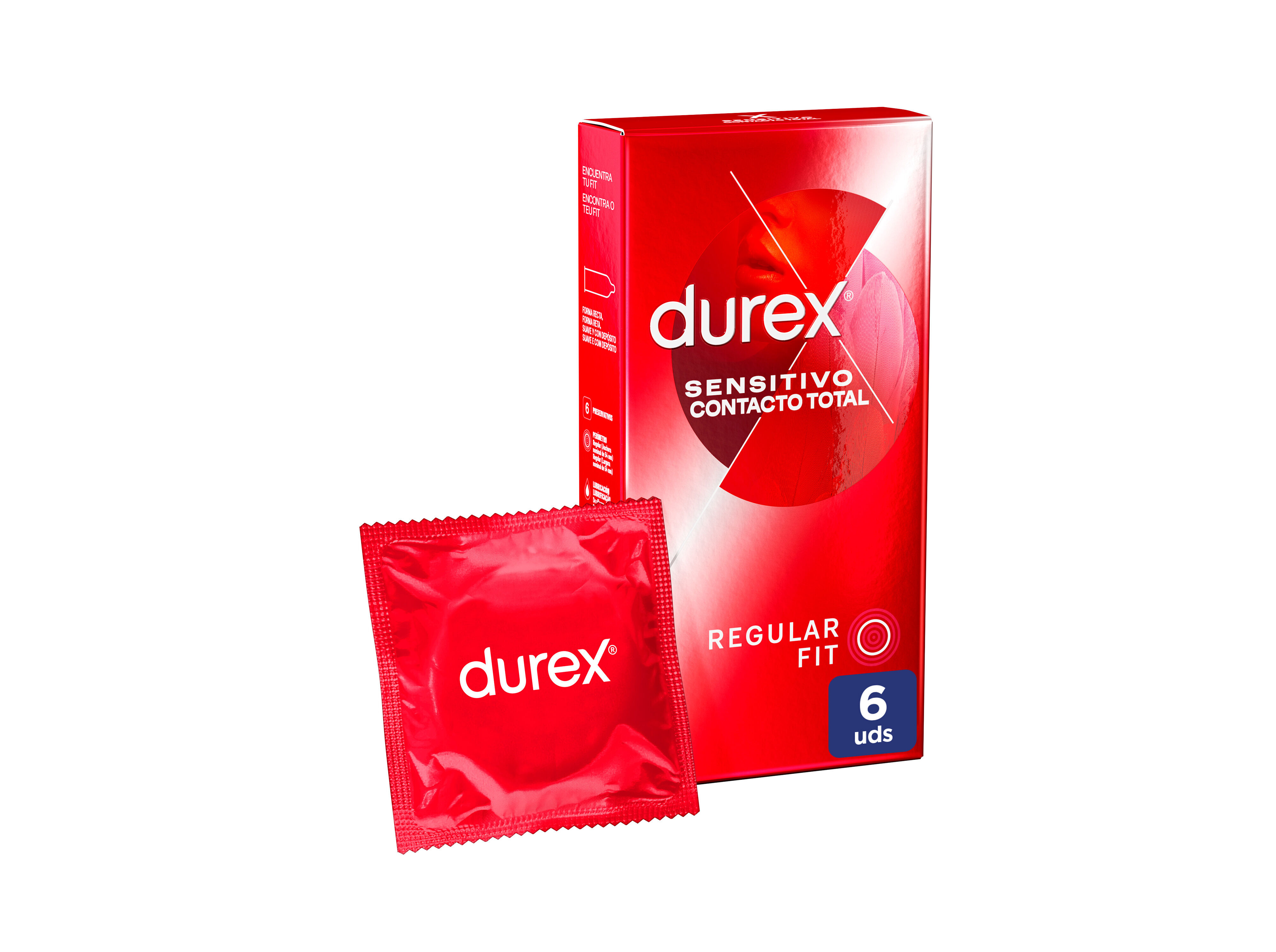 PRESERVATIVOS DUREX CONTACTO TOTAL 6UN
